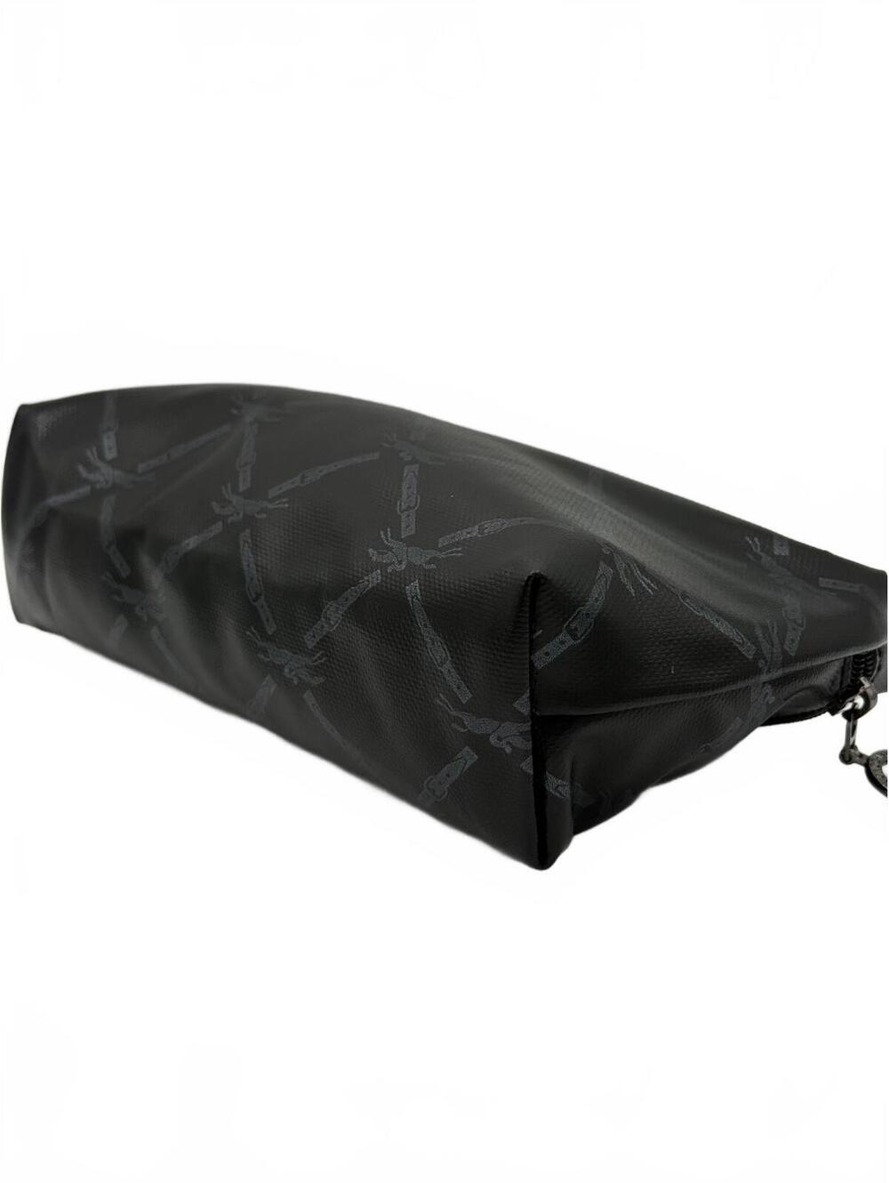 Longchamp Mini Bag Black w/ Logo Pattern - Authentic, Limited Japan Edition NWOT - Picture 8 of 9